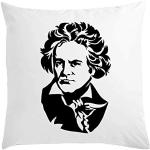 Atprints Ludwig Van Beethoven Composer Artwork Cuscino bianco 40x40cm