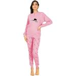 Pigiami invernali rosa XL di cotone per Donna Australian 