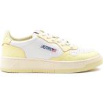 Sneakers basse larghezza E classiche beige numero 38 per Donna Autry 
