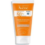 Creme solari colorate viso per pelle sensibile con antiossidanti texture crema SPF 50 Avene 