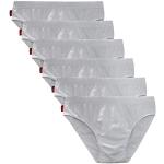 Slip bianchi XXL taglie comode di cotone oeko-tex sostenibili traspiranti lavabili in lavatrice per Uomo Liabel 