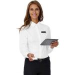 Camicie da lavoro in popeline manica lunga con manica lunga per Donna B&C 