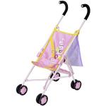 BABY born Stroller with Bag for 43 cm Dolls - Easy for Small Hands, Creative Play Promotes Empathy and Social Skills, For Toddlers 3 Years and Up - Includes Net Bag