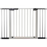 BabyDan Premier, protezioni delle porte / cancello per serraggio, 112 - 119,3 cm, - prodotto in Danimarca + omologato TÜV / GS, colore: argento / nero