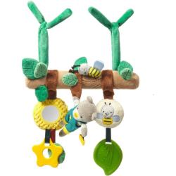 BabyOno Have Fun Educational Toy giocattolo pendente a contrasto Gardener Teddy 1 pz