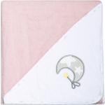 Asciugamani rosa 85x85 da bagno Babyono 
