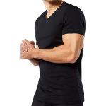 Magliette & T-shirt nere XL con scollo a V mezza manica con scollo rotondo per Uomo Baci & Abbracci 