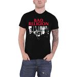 Bad Religion Live 1980 Uomo T-Shirt Nero L 100% Co