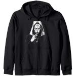 Bad Religion Naughty Nun Nun Cigarette Smoking Nun Felpa con Cappuccio