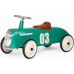 Baghera - Porta bambini in metallo - Auto vintage robusta e stabile - Giocattolo per bambini 18 m-3 anni - Un bellissimo oggetto di decorazione - Roadster Tender Green - Ref 610 - Marchio francese