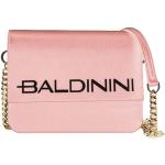 Borse a mano eleganti rosa in pelle di vitello per Donna Baldinini Trend 