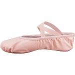 Pantofole ballerine larghezza E rosa chiaro numero 28 di cotone per bambina 