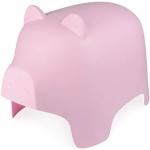 Sgabelli rosa di plastica a tema maiale design Balvi 