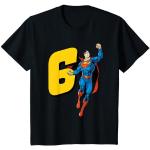 T-shirt nere per bambini Superman 