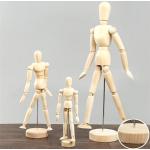 Bambole di legno per bambina 20 cm 