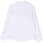 Camicie scontate bianche manica lunga alla coreana per Donna Brunello Cucinelli 