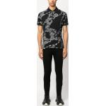 Magliette & T-shirt stampate scontate nere all over Versace Jeans 