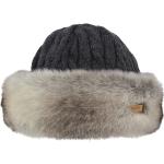 Cappelli invernali neri di eco-pelliccia per Donna Barts 