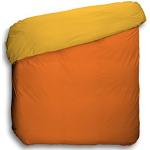 Parure copripiumino arancioni 150x220 cm 