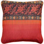 Bassetti Granfoulard Orosei R1 9324055 - Federa per cuscino in 100% cotone, colore rosso, con chiusura lampo, dimensioni: 40 x 40 cm