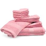 Asciugamani rosa 30x50 di spugna da bagno Bassetti 