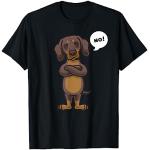 Magliette & T-shirt nere S a tema cani con animali per Uomo 
