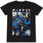 Batman Unisex Adult Manga T-Shirt