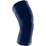 BAUERFEIND Sports Compression Knee Support, Ginocchiere Unisex-Adult, Blu Marine, L
