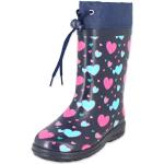 Stivali larghezza E blu numero 25 di gomma da pioggia per bambini Beck 