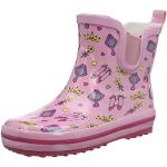 Stivali larghezza E rosa numero 24 di gomma da pioggia per bambini Beck 