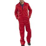 Beeswift Click Poly-Cotton Boiler Suit Red Size 50
