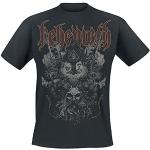 Behemoth Herald Uomo T-Shirt Nero L 100% Cotone Regular