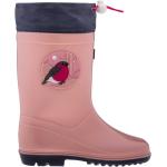 Stivali larghezza E scontati rosa numero 29 in PVC da pioggia per bambini 