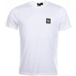 Magliette & T-shirt bianche S di cotone mezza manica con scollo rotondo per Uomo Belstaff 