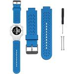 Cinturini orologi blu navy in silicone con GPS 