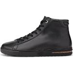 Sneakers alte larghezza E casual nere numero 45 di pelle per Donna Birkenstock Bend 