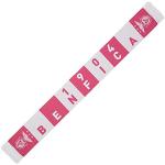 Benfica And Scarf, Donna, Pink/White, One Size