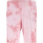 Bermuda scontati rosa XL di cotone tie-dye con glitter per Donna Freddy 
