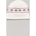 Cappelli bianchi di cotone con glitter per neonato Chiara Ferragni di Negozipellizzari.it 