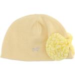 Cappelli scontati gialli 6 mesi di cotone per bambina Monnalisa di Monnalisa.com 