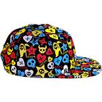 Cappelli hip hop multicolore con visiera piatta per Uomo Generico 