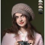 Cappelli invernali 58 romantici color gelso di lana per l'autunno per Donna 