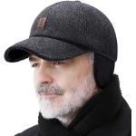 Cappelli invernali 55 casual neri in velluto per la primavera per Uomo 