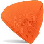 Cappelli invernali eleganti arancione fluo traspiranti per Uomo 
