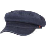 Cappelli estivi 58 blu scuro di cotone tinta unita a tema città per Donna Mayser 