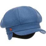 Cappelli invernali 58 blu di cotone tinta unita traspiranti per Donna Mayser 