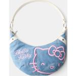 Borse azzurre in poliuretano per Donna Bershka Hello Kitty 