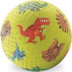 Bertoy 382140-3 Palla da gioco in gomma, dinosauro, grande, diametro 18 cm