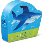 Bertoy 3841182 - Mini puzzle a forma di squalo, 12 pezzi