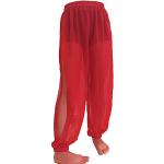 Pantaloni rossi Taglia unica da yoga per Donna 